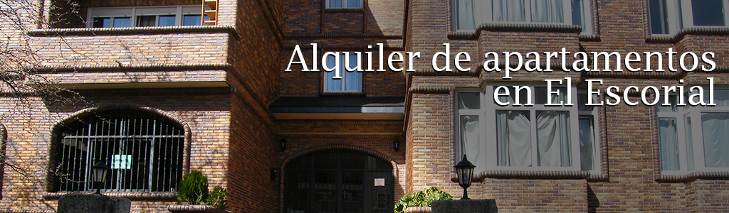 Alquiler de apartamentos en El Escorial